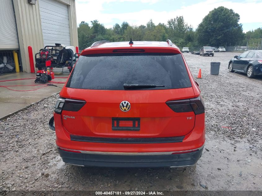 3VV3B7AX0JM191494 2018 Volkswagen Tiguan 2.0T Se/2.0T Sel