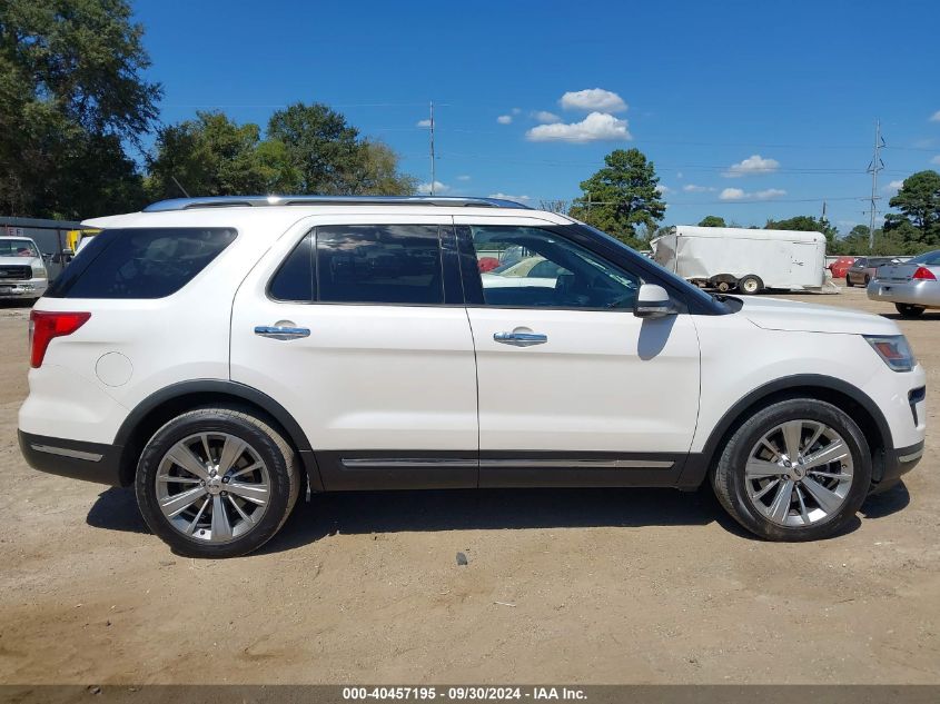 1FM5K7F88JGC13787 2018 Ford Explorer Limited