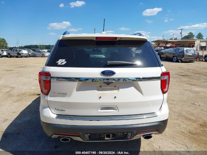 1FM5K7F88JGC13787 2018 Ford Explorer Limited