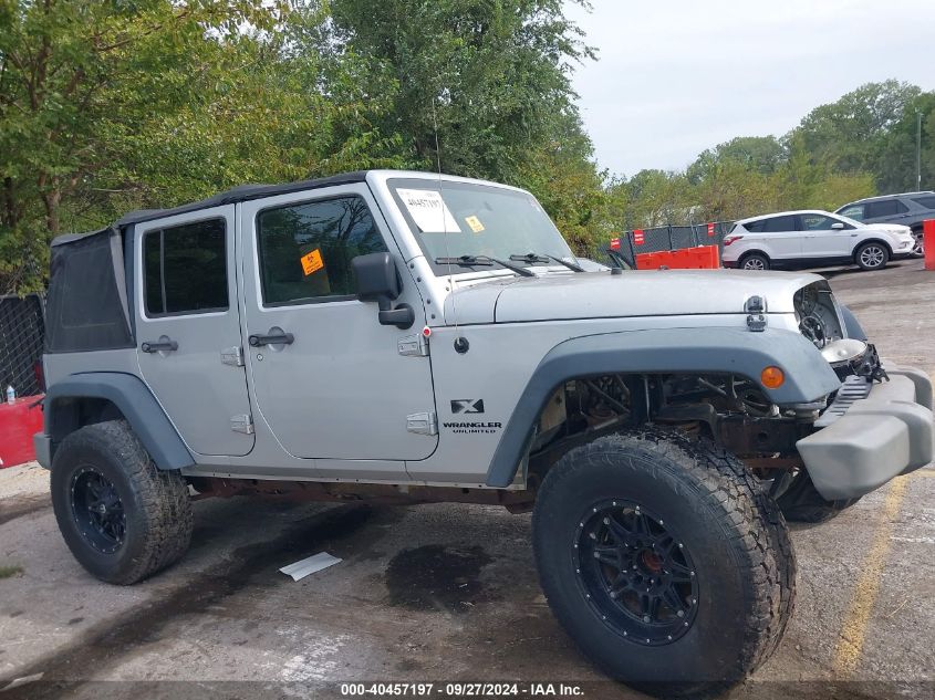 2008 Jeep Wrangler Unlimited X VIN: 1J4GB39178L517998 Lot: 40457197