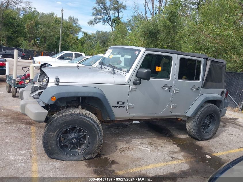 2008 Jeep Wrangler Unlimited X VIN: 1J4GB39178L517998 Lot: 40457197