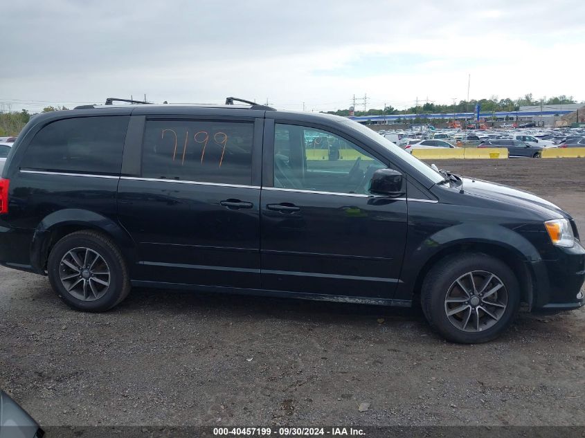 2017 Dodge Grand Caravan Sxt VIN: 2C4RDGCG2HR858763 Lot: 40457199