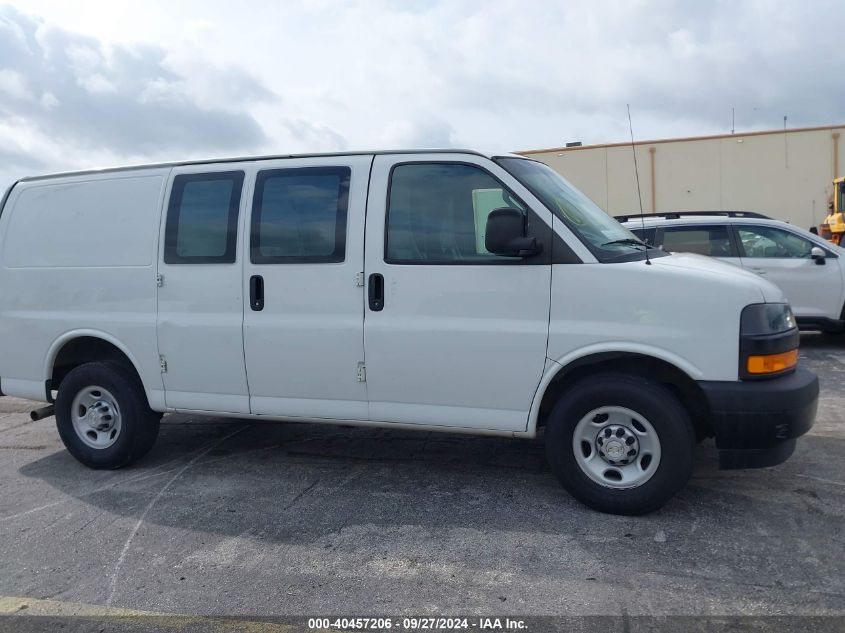 2019 Chevrolet Express 2500 Work Van VIN: 1GCWGAFPXK1241710 Lot: 40457206