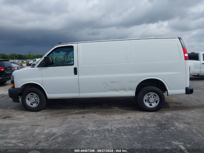 2019 Chevrolet Express 2500 Work Van VIN: 1GCWGAFPXK1241710 Lot: 40457206