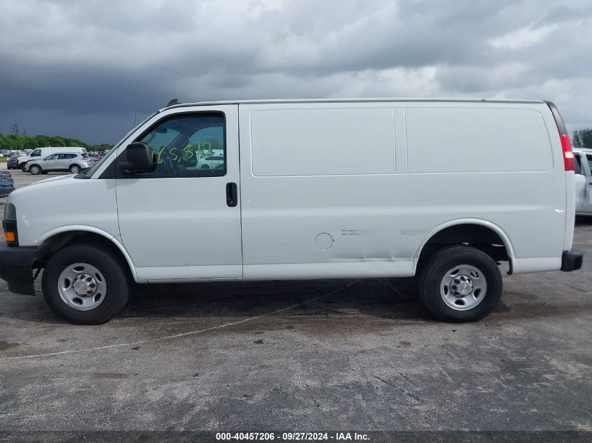 2019 Chevrolet Express 2500 Work Van VIN: 1GCWGAFPXK1241710 Lot: 40457206