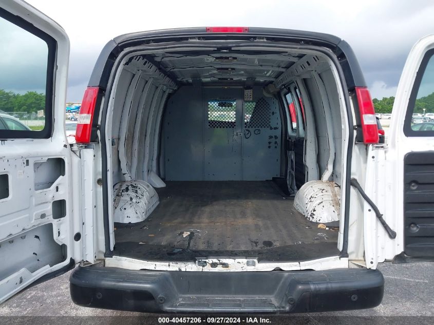 2019 Chevrolet Express 2500 Work Van VIN: 1GCWGAFPXK1241710 Lot: 40457206