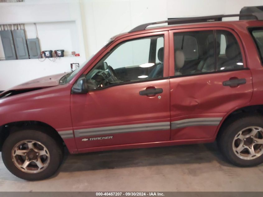 2000 Chevrolet Tracker VIN: 2CNBJ13C3Y6931771 Lot: 40457207