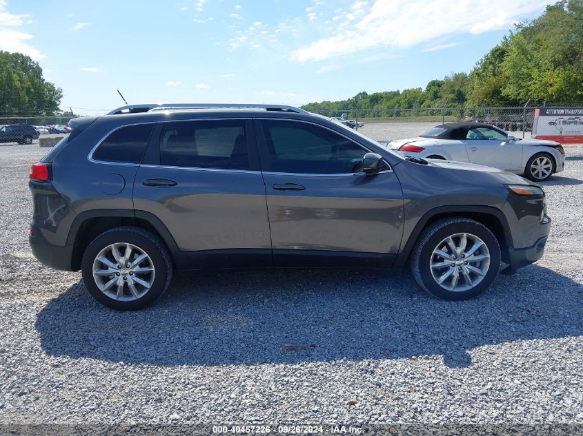 2015 Jeep Cherokee Limited VIN: 1C4PJLDS5FW761833 Lot: 40457226