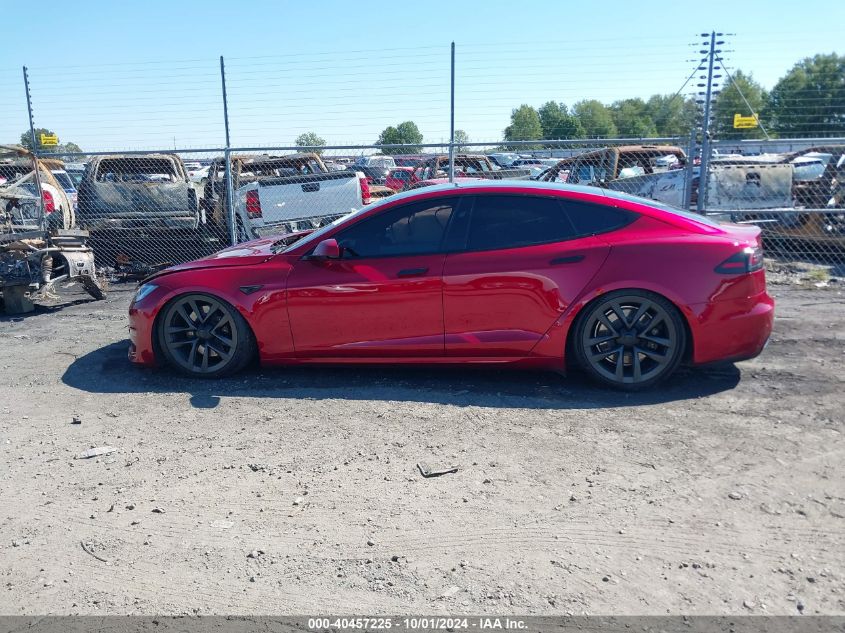 2023 Tesla Model S Dual Motor All-Wheel Drive/Standard Range VIN: 5YJSA1E52PF516663 Lot: 40457225