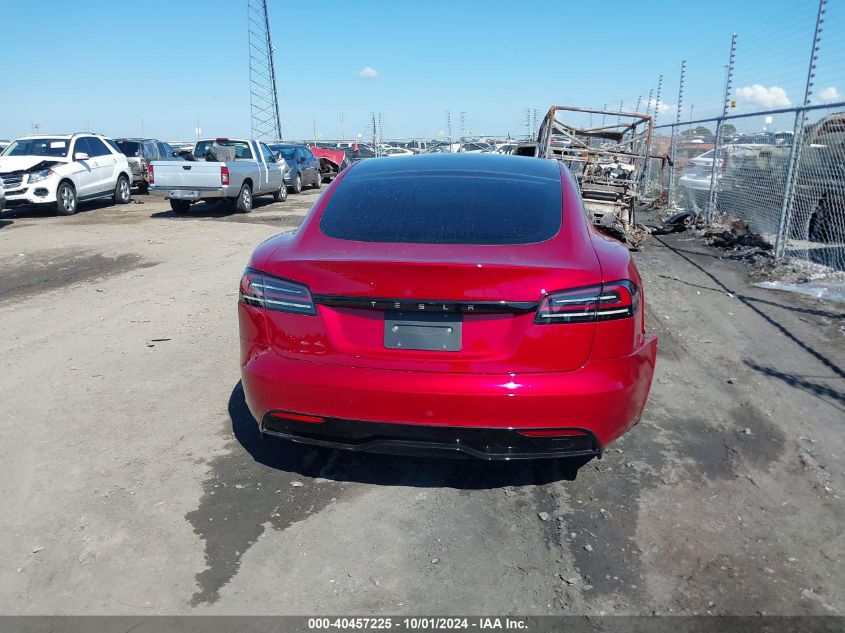 2023 Tesla Model S Dual Motor All-Wheel Drive/Standard Range VIN: 5YJSA1E52PF516663 Lot: 40457225