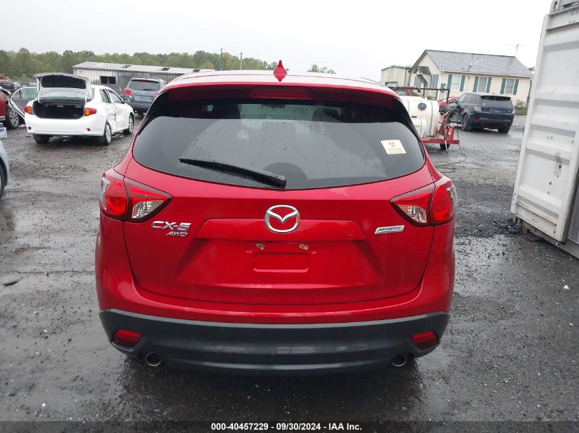 2016 Mazda Cx-5 Touring VIN: JM3KE4CY4G0830792 Lot: 40457229