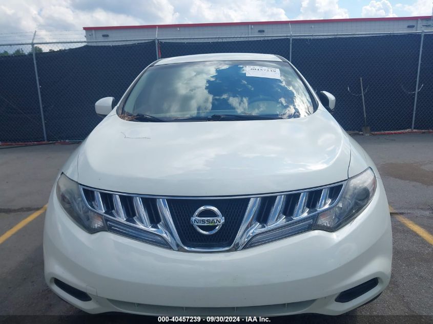 2011 Nissan Murano S VIN: JN8AZ1MW3BW174406 Lot: 40457239