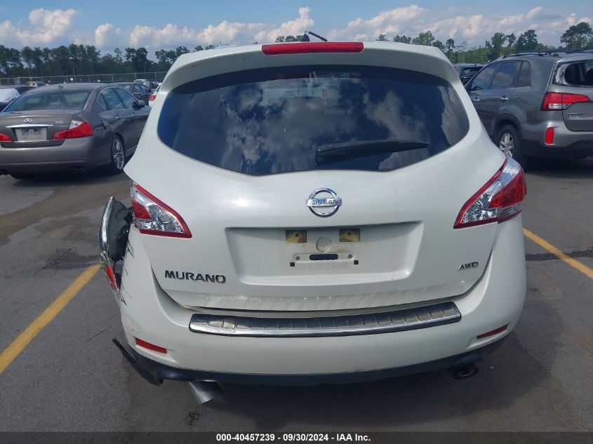 2011 Nissan Murano S VIN: JN8AZ1MW3BW174406 Lot: 40457239