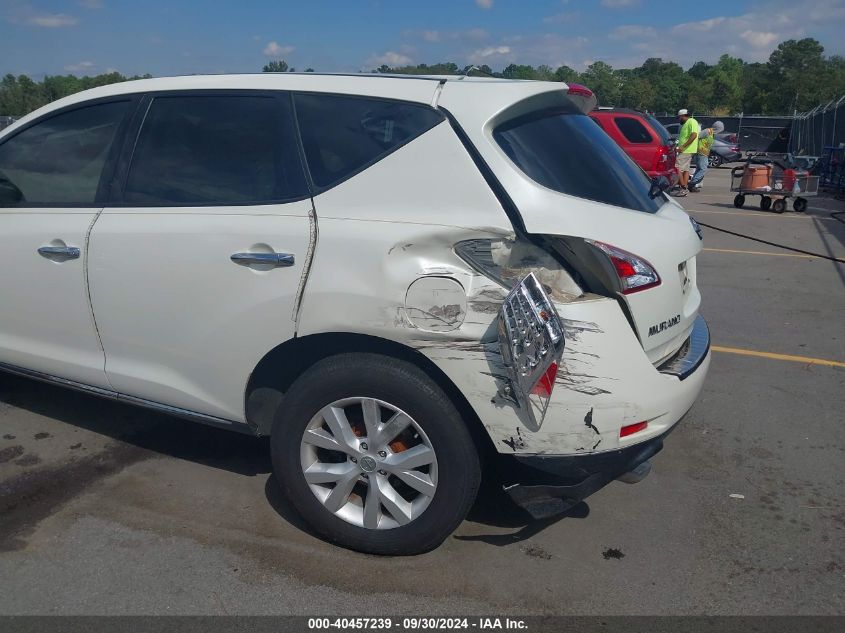 2011 Nissan Murano S VIN: JN8AZ1MW3BW174406 Lot: 40457239