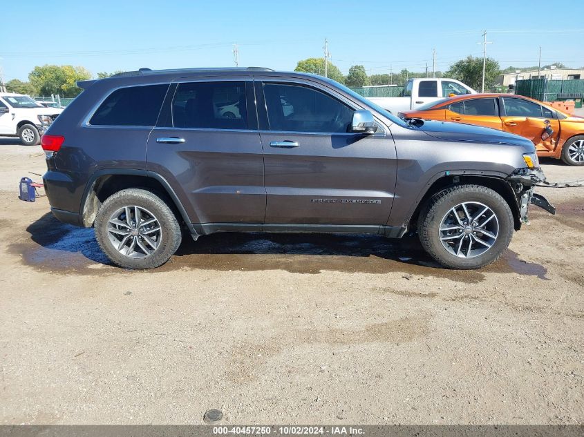 2017 Jeep Grand Cherokee Limited 4X4 VIN: 1C4RJFBG8HC679818 Lot: 40457250