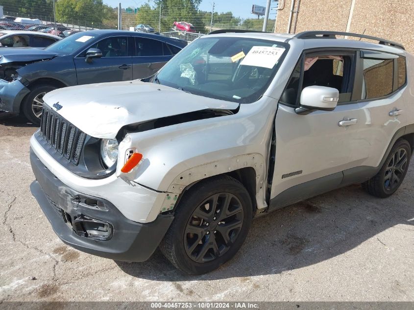 2017 Jeep Renegade Latitude VIN: ZACCJABB4HPG03439 Lot: 40457253