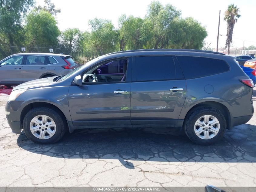 2014 Chevrolet Traverse Ls VIN: 1GNKRFED7EJ270509 Lot: 40457255