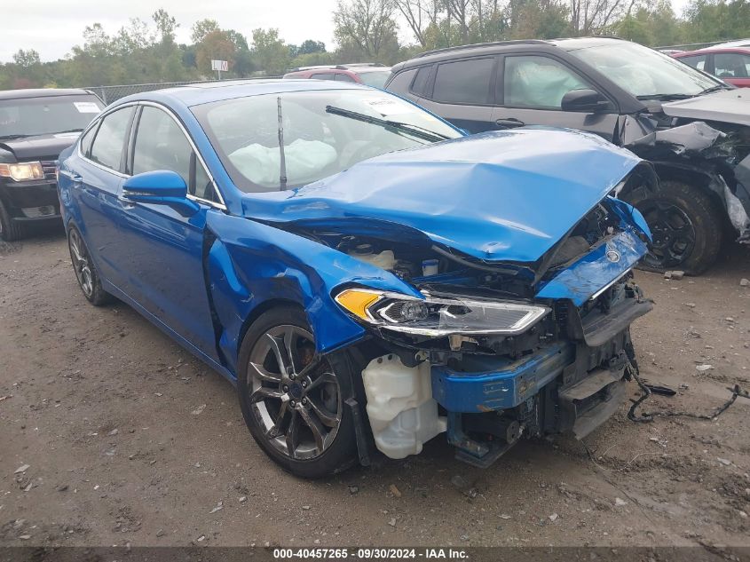 3FA6P0CD8KR270445 2019 FORD FUSION - Image 1