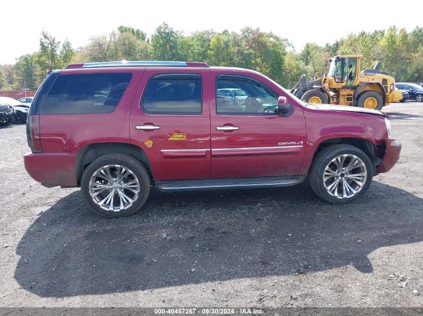 2007 GMC Yukon Denali VIN: 1GKFK63897J213580 Lot: 40457267