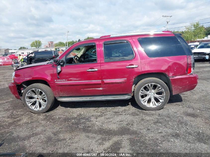 2007 GMC Yukon Denali VIN: 1GKFK63897J213580 Lot: 40457267