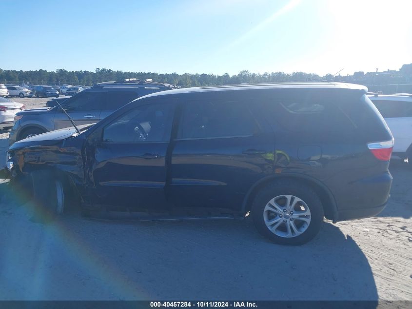 2012 Dodge Durango Sxt VIN: 1C4RDHAG1CC278575 Lot: 40457284