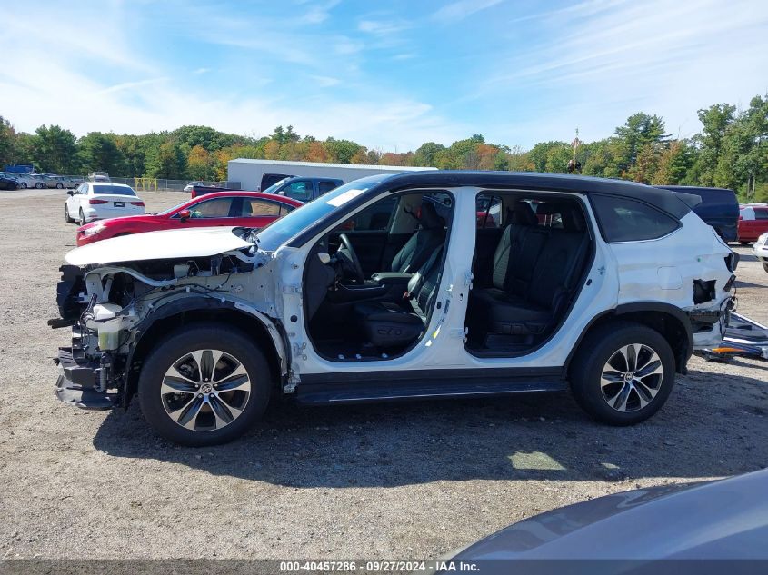 2021 Toyota Highlander Xle VIN: 5TDGZRBH4MS127333 Lot: 40457286