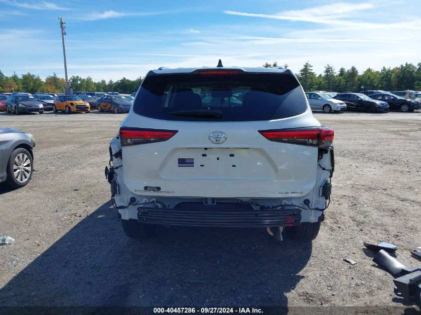 2021 Toyota Highlander Xle VIN: 5TDGZRBH4MS127333 Lot: 40457286