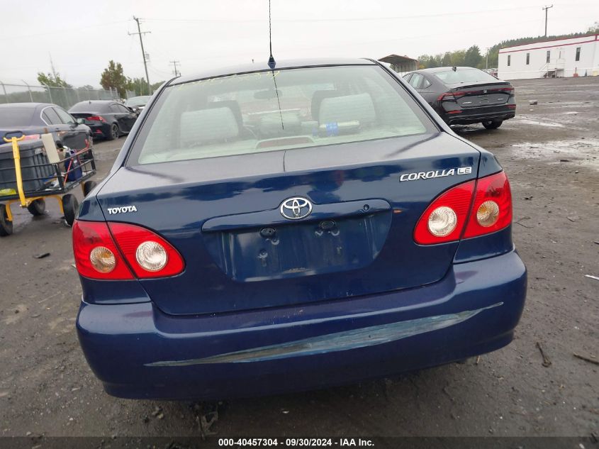 2006 Toyota Corolla Le VIN: JTDBR32E260097297 Lot: 40457304