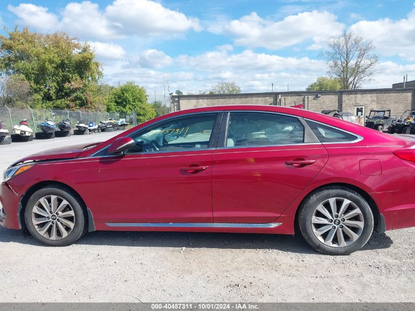 5NPE34AF9GH267416 2016 Hyundai Sonata Sport