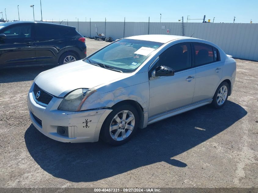 2010 Nissan Sentra 2.0Sr VIN: 3N1AB6AP2AL711509 Lot: 40457331