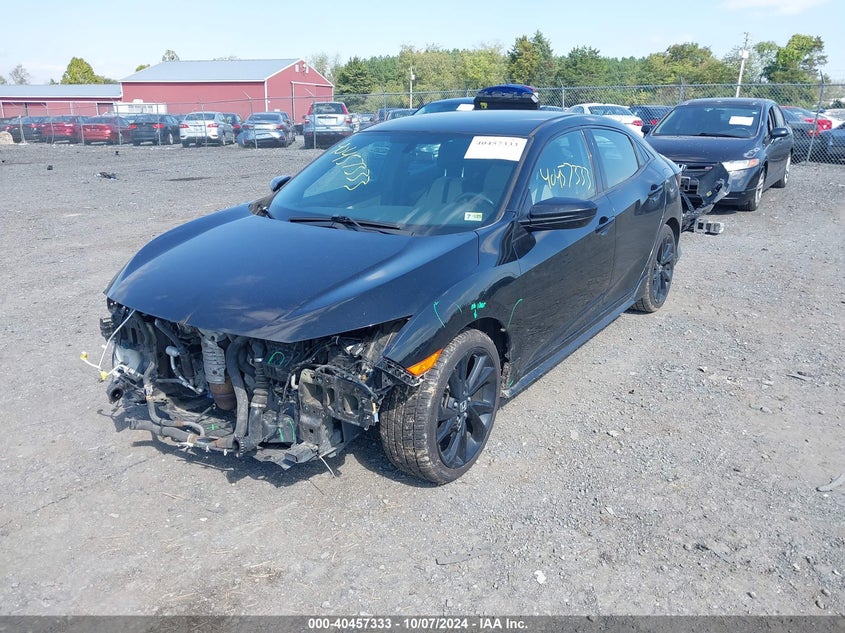 2017 HONDA CIVIC VIN: SHHFK7H46HU409135