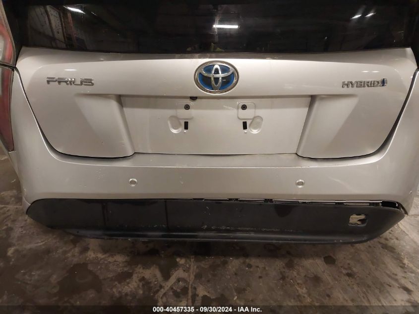 2018 Toyota Prius VIN: JTDKBRU3J3582337 Lot: 40457335