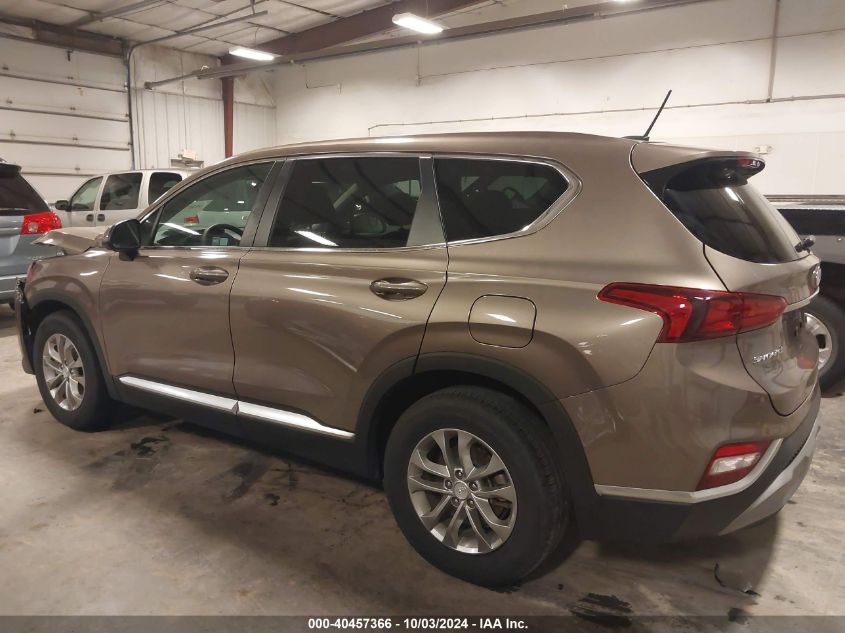 2020 Hyundai Santa Fe Se VIN: 5NMS23AD6LH180160 Lot: 40457366