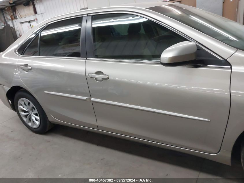 4T4BF1FK9GR556303 2016 Toyota Camry Le