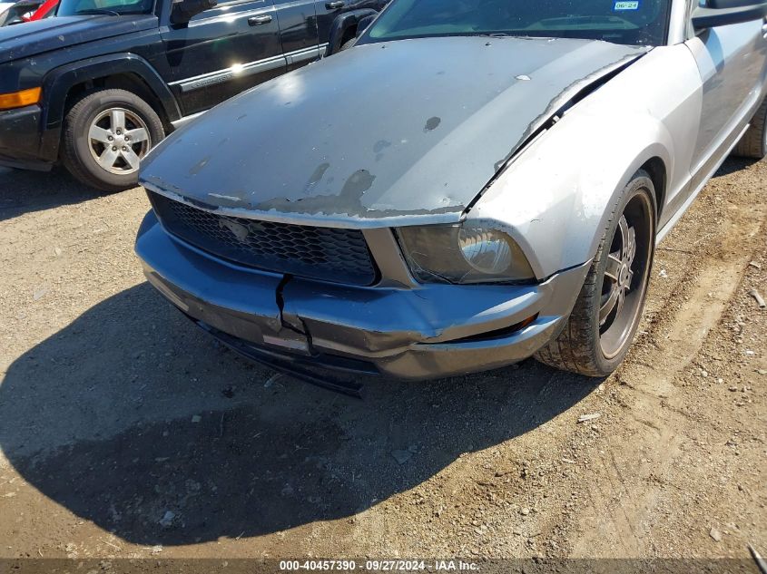 2006 Ford Mustang V6 VIN: 1ZVFT80N565257756 Lot: 40457390