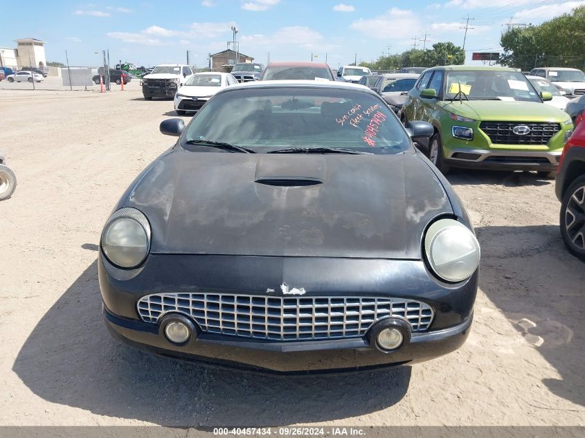 2002 Ford Thunderbird VIN: 1FAHP60A62Y117490 Lot: 40457434