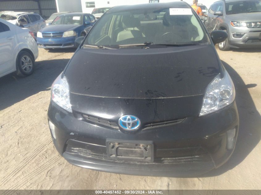 JTDKN3DU0D5670598 2013 Toyota Prius Four