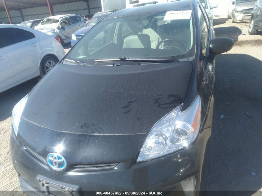 JTDKN3DU0D5670598 2013 Toyota Prius Four