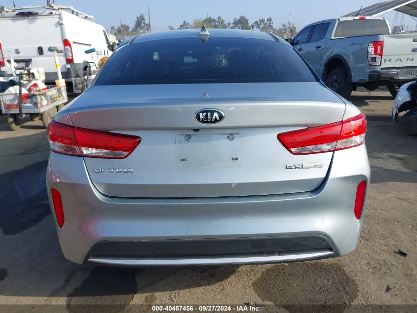 2017 Kia Optima Hybrid Ex VIN: KNAGU4LC7H5004557 Lot: 40457456