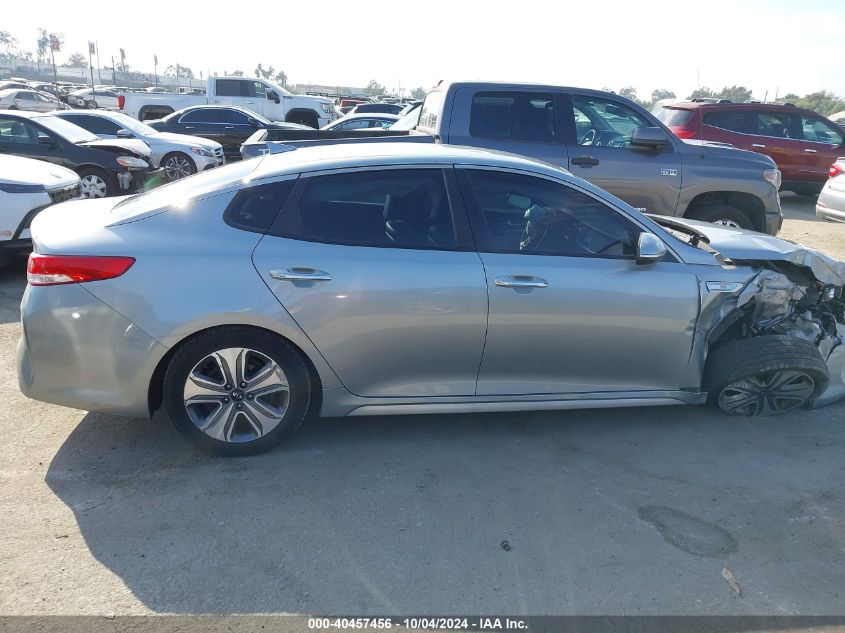 2017 Kia Optima Hybrid Ex VIN: KNAGU4LC7H5004557 Lot: 40457456