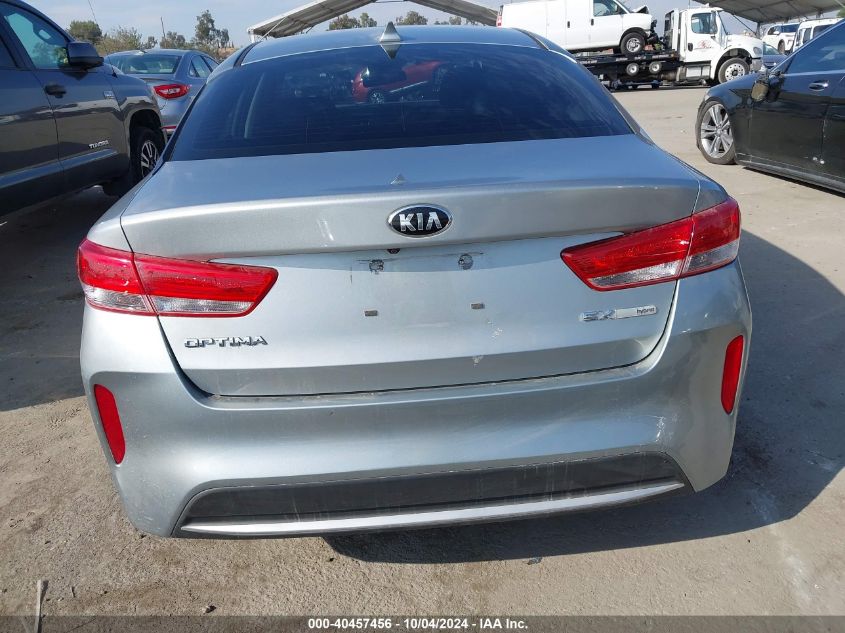 2017 Kia Optima Hybrid Ex VIN: KNAGU4LC7H5004557 Lot: 40457456