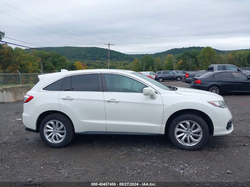 2017 Acura Rdx Technology Package/W/Technology/Acurawatch Plus Pkg VIN: 5J8TB4H58HL023665 Lot: 40457458