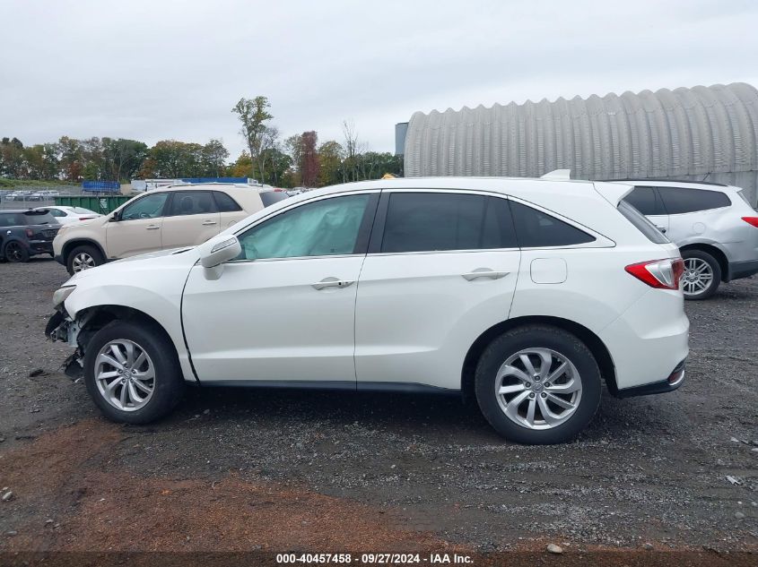 2017 Acura Rdx Technology Package/W/Technology/Acurawatch Plus Pkg VIN: 5J8TB4H58HL023665 Lot: 40457458