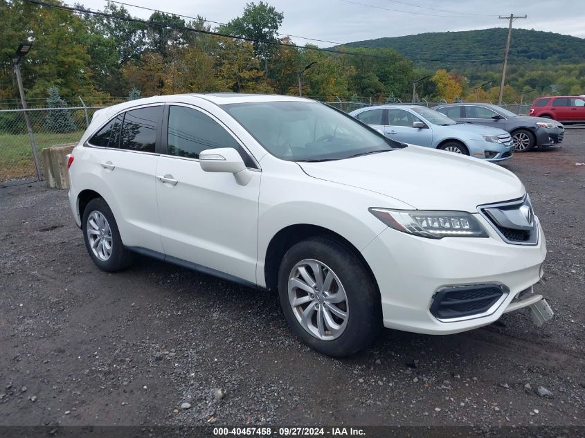 VIN 5TFCZ5AN2JX134902 2017 ACURA RDX no.1