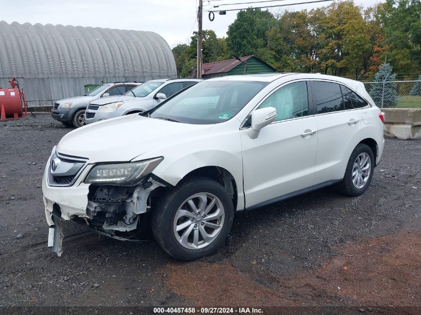 VIN 5TFCZ5AN2JX134902 2017 ACURA RDX no.2