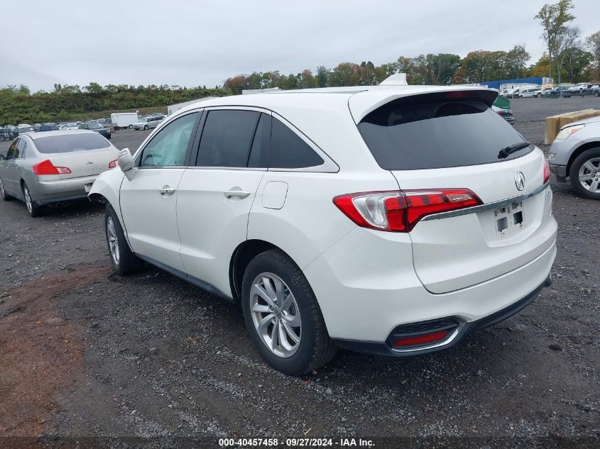 VIN 5TFCZ5AN2JX134902 2017 ACURA RDX no.3