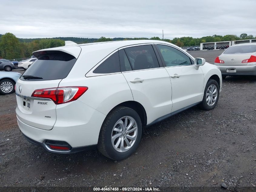 VIN 5TFCZ5AN2JX134902 2017 ACURA RDX no.4