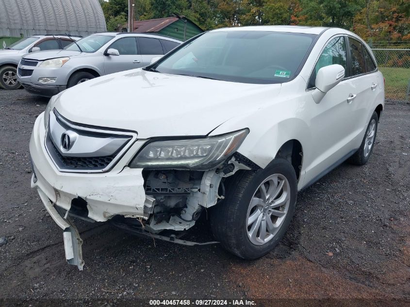 2017 Acura Rdx Technology Package/W/Technology/Acurawatch Plus Pkg VIN: 5J8TB4H58HL023665 Lot: 40457458