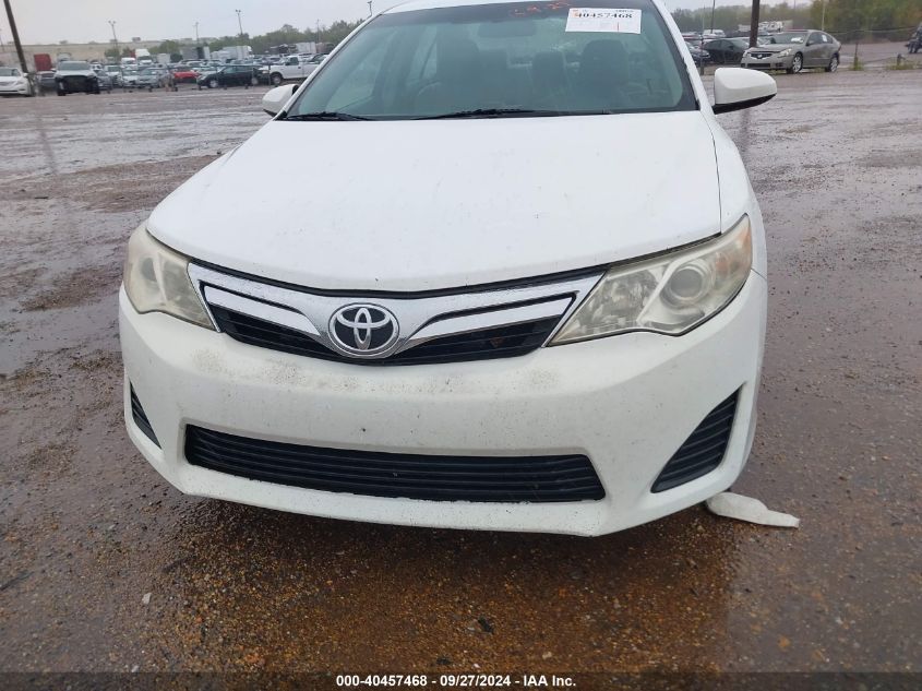 2012 Toyota Camry Le VIN: 4T1BF1FK8CU186336 Lot: 40457468