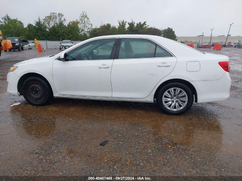 2012 Toyota Camry Le VIN: 4T1BF1FK8CU186336 Lot: 40457468